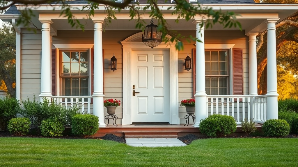 pawleys island exterior door installation charming southern home new front entry photorealistic