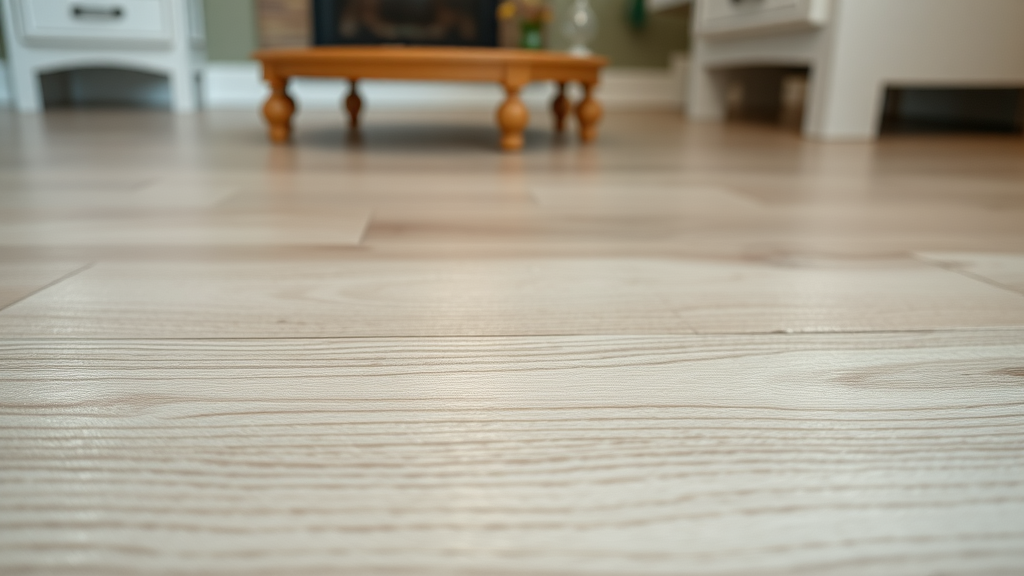 Close-up vinyl plank flooring water-resistance Myrtle Beach SC