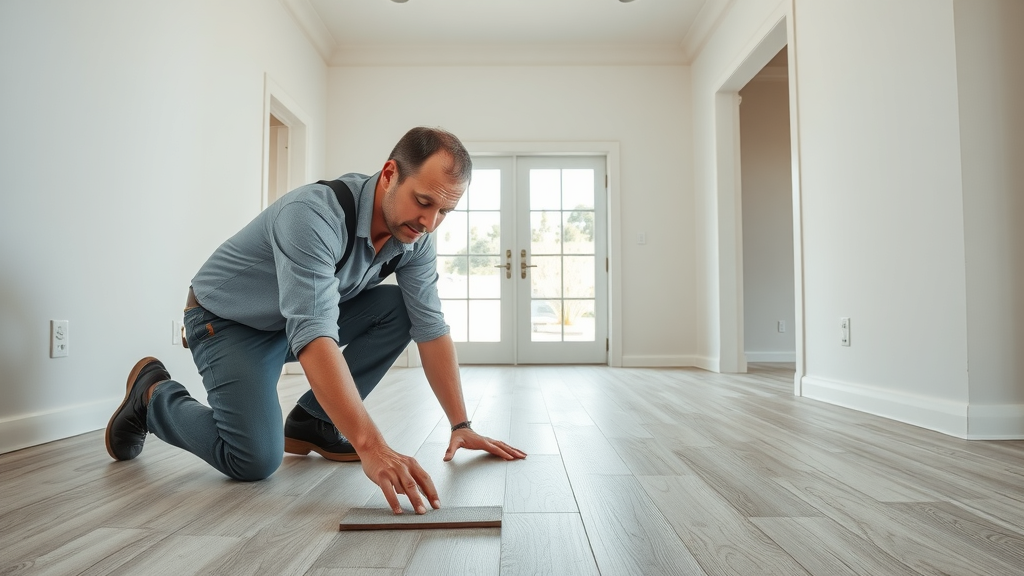 Step-by-step vinyl flooring installation process, luxury vinyl plank, best vinyl flooring installation in pawleys island sc, professional installer, floor coverings international