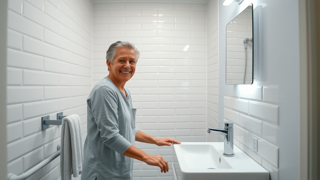 modern small bathroom, new fixtures in Conway SC, small remodeling projects in conway sc